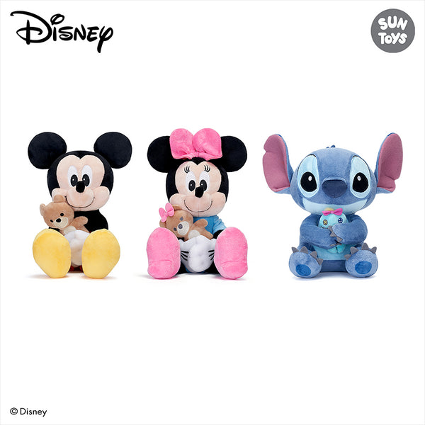 Disney 11" Hugs of Love Collection - Mickey | Minnie | Stitch